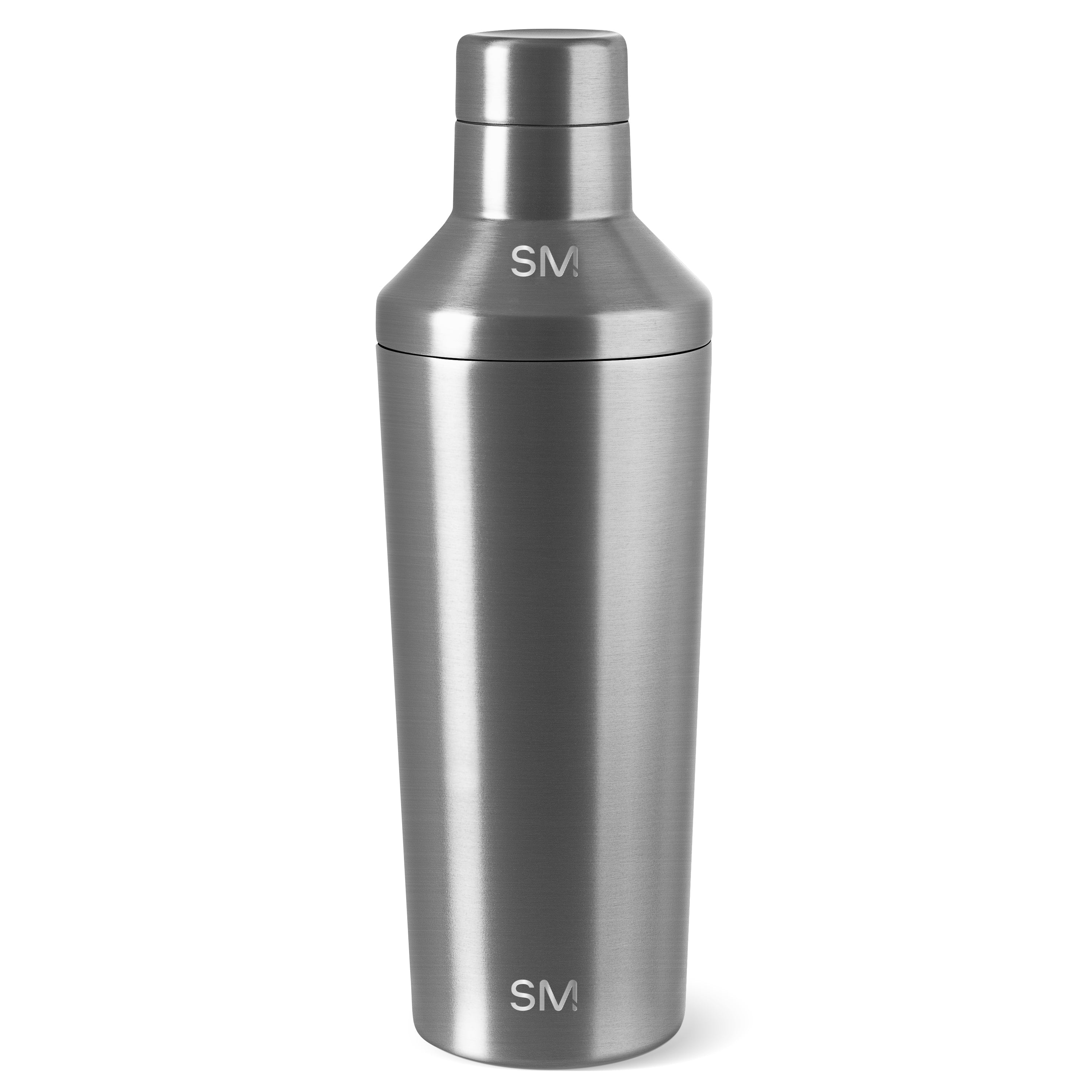 Classic Cocktail Shaker with Jigger Lid Q9 hO