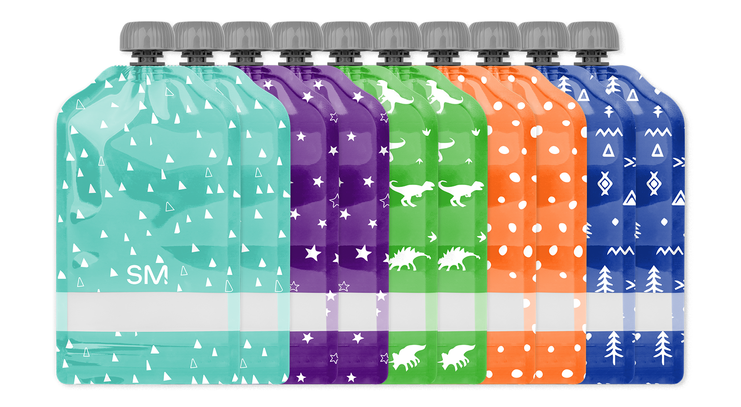 Joey Reusable Food Pouches R3 T2