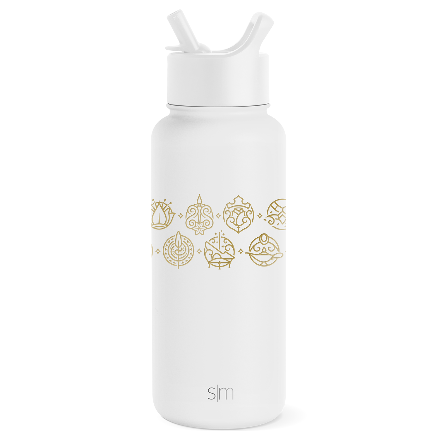 Disney Summit Water Bottle with Straw Lid D9 qW