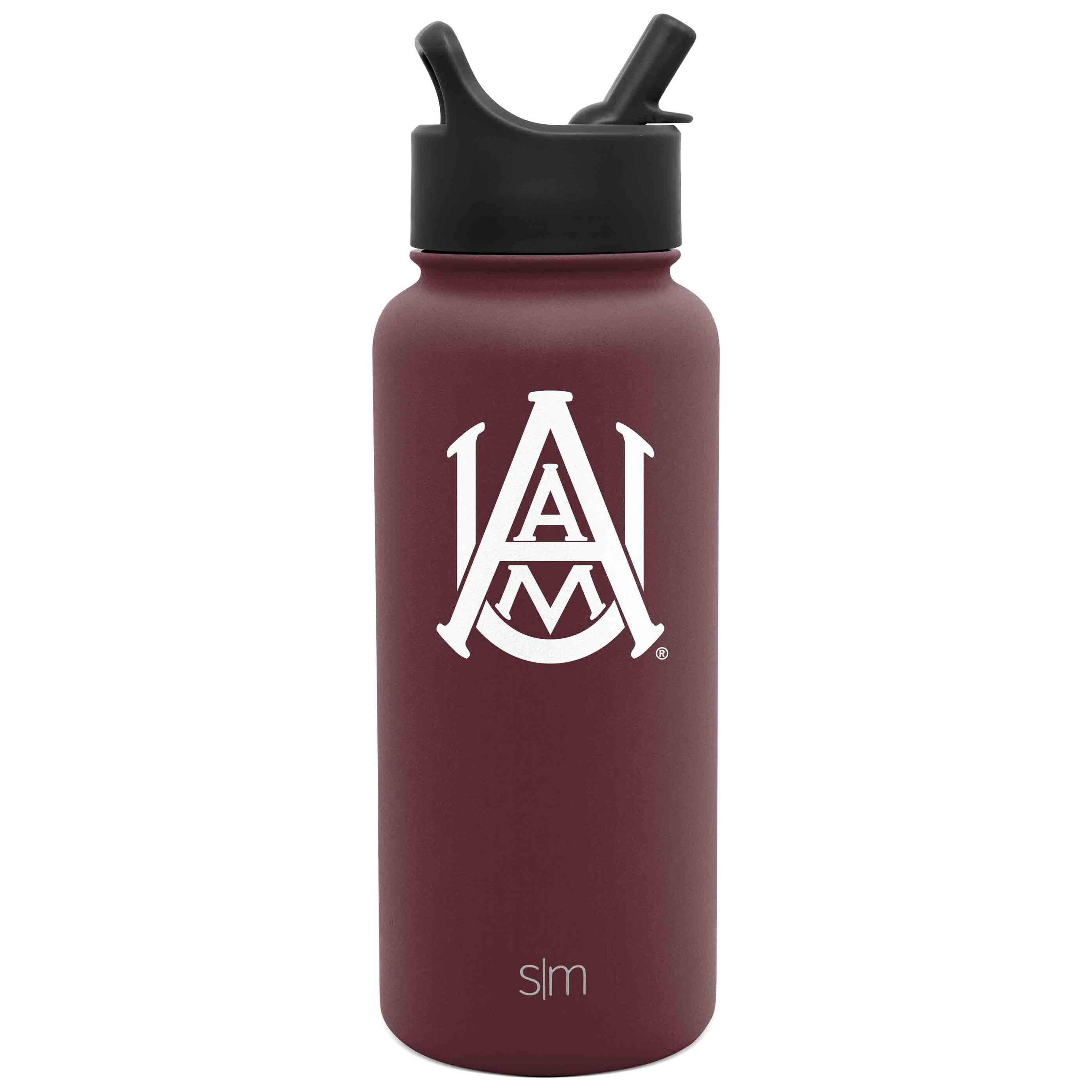 Collegiate Summit Water Bottle with Straw Lid W7 Cd